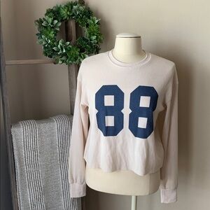 ✨NWT 88 long sleeve waffle knit